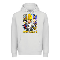 Dove Grey Architect life gnome Premium Hoodie - BarkalooDesign