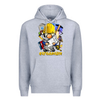 Heather Grey Architect life gnome Premium Hoodie - BarkalooDesign