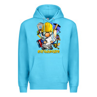 Ocean Blue Architect life gnome Premium Hoodie - BarkalooDesign