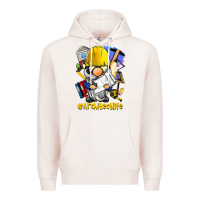 Pale Pink Architect life gnome Premium Hoodie - BarkalooDesign