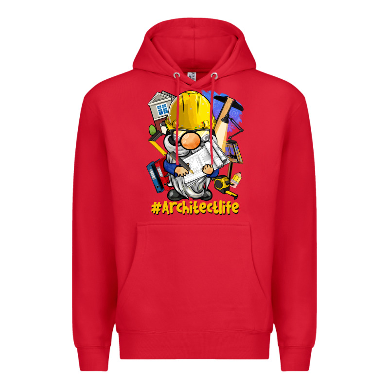 Architect Life Gnome Premium Hoodie by BarkalooDesign | Teevron