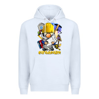 White Architect life gnome Premium Hoodie - BarkalooDesign