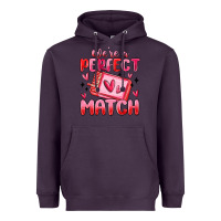 Plum were perfect match Heavyweight Hoodie - MaliasSmallBusiness