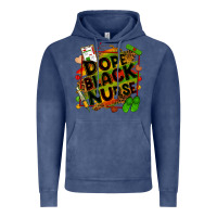 Vintage Denim Dope black Nurse juneteenth Vintage Hoodie - Zillion Design Studio