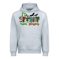 Heather Grey It's spooky season Urban Hoodie - NancyCooperArtShop