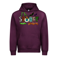 Mauve Wine It's spooky season Urban Hoodie - NancyCooperArtShop