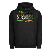 Pigment Black It's spooky season Urban Hoodie - NancyCooperArtShop