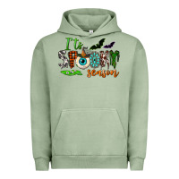 Pigment Oil Green It's spooky season Urban Hoodie - NancyCooperArtShop