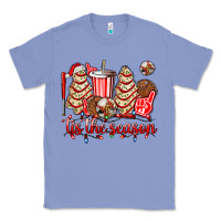 Colony Blue tis the season christmas tree  cake baseball Classic Tee - AdoDesignShop