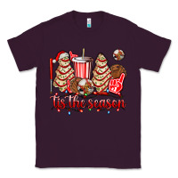 Plum tis the season christmas tree  cake baseball Classic Tee - AdoDesignShop