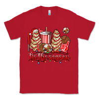 Red tis the season christmas tree  cake baseball Classic Tee - AdoDesignShop
