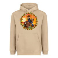 Mushroom cowgirl sunflower Heavyweight Hoodie - MaliasSmallBusiness