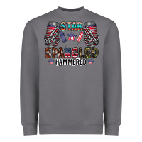 Storm star spangled hammered Heavyweight Sweatshirt - CowhideDigitalArt