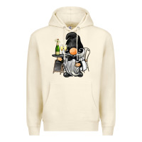 Sandshell waiter gnome Premium Hoodie - BarkalooDesign