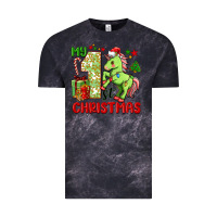 Cloud Black my first christmas unicorn Vintage Tee - FaDigitalArtStudio