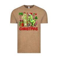 Vintage Coffee my first christmas unicorn Vintage Tee - FaDigitalArtStudio