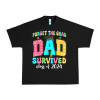 Black forget the grad dad survived class of 2024 Urban Heavy Tee - JahusDesignShop