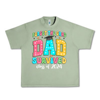 Oil Green forget the grad dad survived class of 2024 Urban Heavy Tee - JahusDesignShop