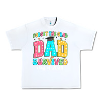 White forget the grad dad survived class of 2024 Urban Heavy Tee - JahusDesignShop