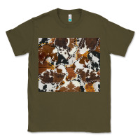 Army Green cowhide Classic Tee - AdoDesignShop