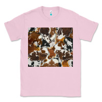 Bubblegum Pink cowhide Classic Tee - AdoDesignShop