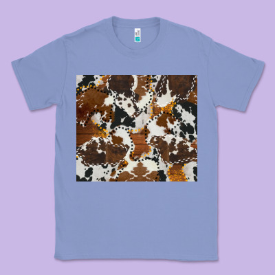 Cowhide Classic Tee Designed By Adodesignshop