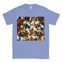 Colony Blue cowhide Classic Tee - AdoDesignShop