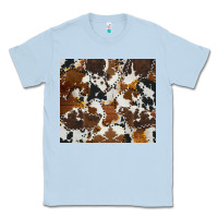 Dusty Blue cowhide Classic Tee - AdoDesignShop