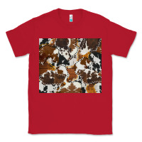 Red cowhide Classic Tee - AdoDesignShop