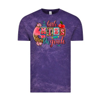 Cloud Purple little miss 6 th grade Vintage Tee - AdoDesignShop