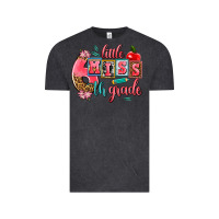 Vintage Black little miss 6 th grade Vintage Tee - AdoDesignShop