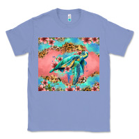 Colony Blue floral turtle Classic Tee - Jasminsmagicworld