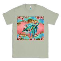 Matcha floral turtle Classic Tee - Jasminsmagicworld