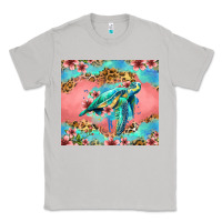 Moon Dust floral turtle Classic Tee - Jasminsmagicworld