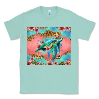 Seafoam floral turtle Classic Tee - Jasminsmagicworld