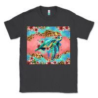 Smoke floral turtle Classic Tee - Jasminsmagicworld