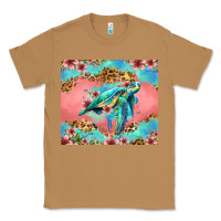 Toasted Coconut floral turtle Classic Tee - Jasminsmagicworld