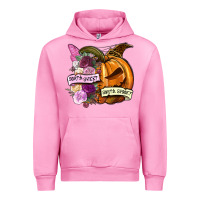 Fuchsia Pink Sorta sweet sorta spooky Urban Hoodie - NancyCooperArtShop