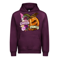 Mauve Wine Sorta sweet sorta spooky Urban Hoodie - NancyCooperArtShop