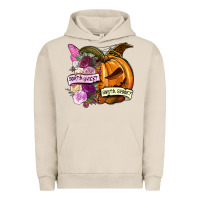 Pigment French Oak Sorta sweet sorta spooky Urban Hoodie - NancyCooperArtShop