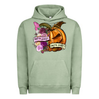 Pigment Oil Green Sorta sweet sorta spooky Urban Hoodie - NancyCooperArtShop