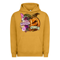 Pigment Peanut Butter Sorta sweet sorta spooky Urban Hoodie - NancyCooperArtShop
