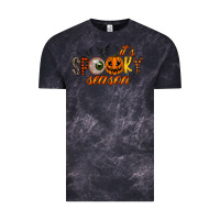 Cloud Black spooky season Vintage Tee - RacoonDesign