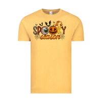 Vintage Mustard spooky season Vintage Tee - RacoonDesign