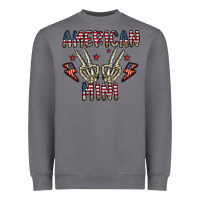 Storm american mini Heavyweight Sweatshirt - CowhideDigitalArt