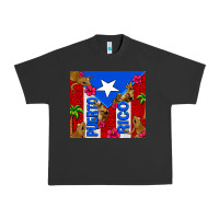 Pigment Black puerto rico coqui leopard Urban Heavy Tee - AdoDesignShop