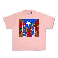 Salmon puerto rico coqui leopard Urban Heavy Tee - AdoDesignShop