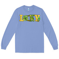 Colony Blue lucky horseshoe and four leaf clover Long Sleeve Tee - AdoDesignShop