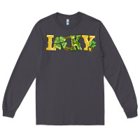 Smoke lucky horseshoe and four leaf clover Long Sleeve Tee - AdoDesignShop