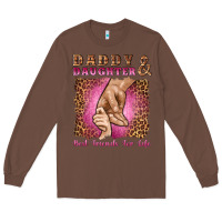 Chestnut daddy and daughter best friends for life Long Sleeve Tee - Artiststas